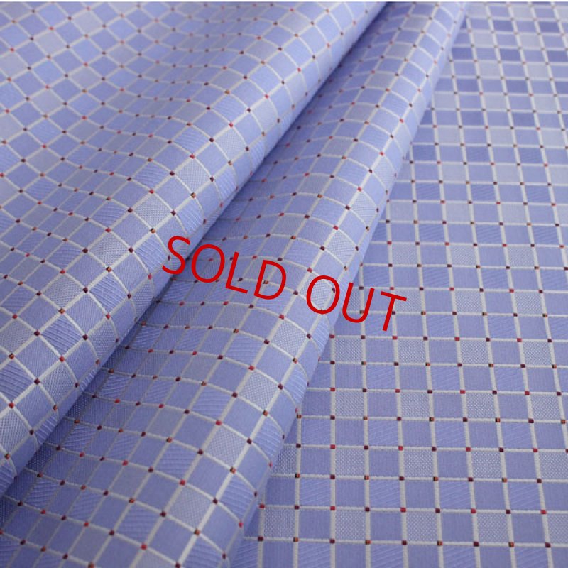 ネクタイ生地・モザイクチェック