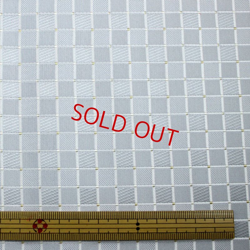 画像4: モザイクチェック/シルバーグレー (4)