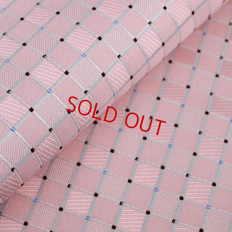 画像2: モザイクチェック/フラミンゴピンク (2)