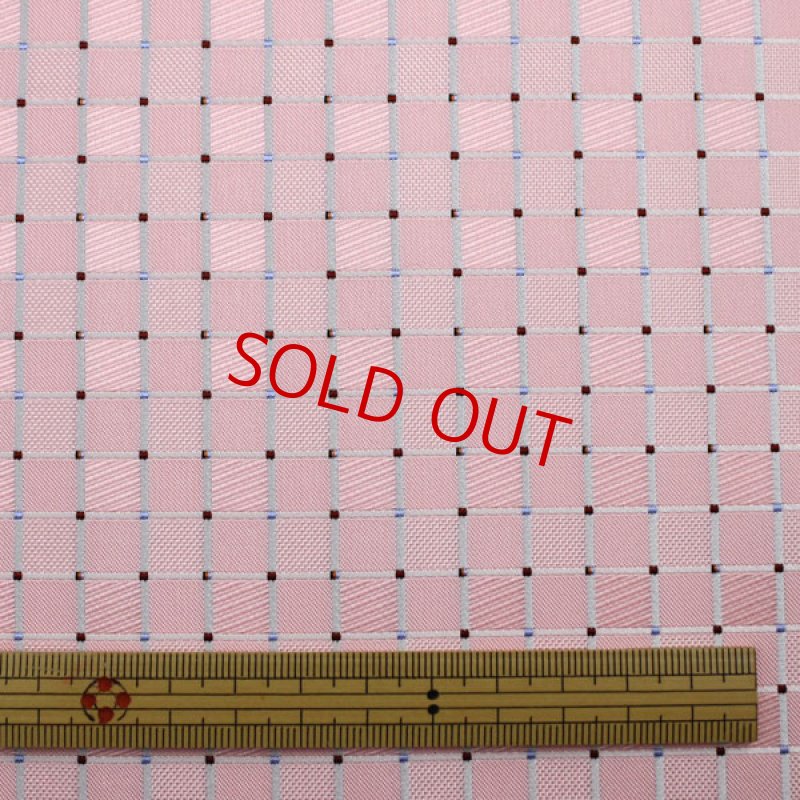 画像4: モザイクチェック/フラミンゴピンク (4)