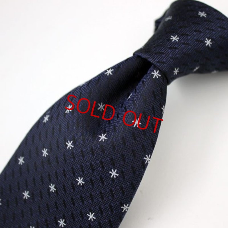 画像3: ネクタイ・キット/ネイビーブルー＊星印 (3)