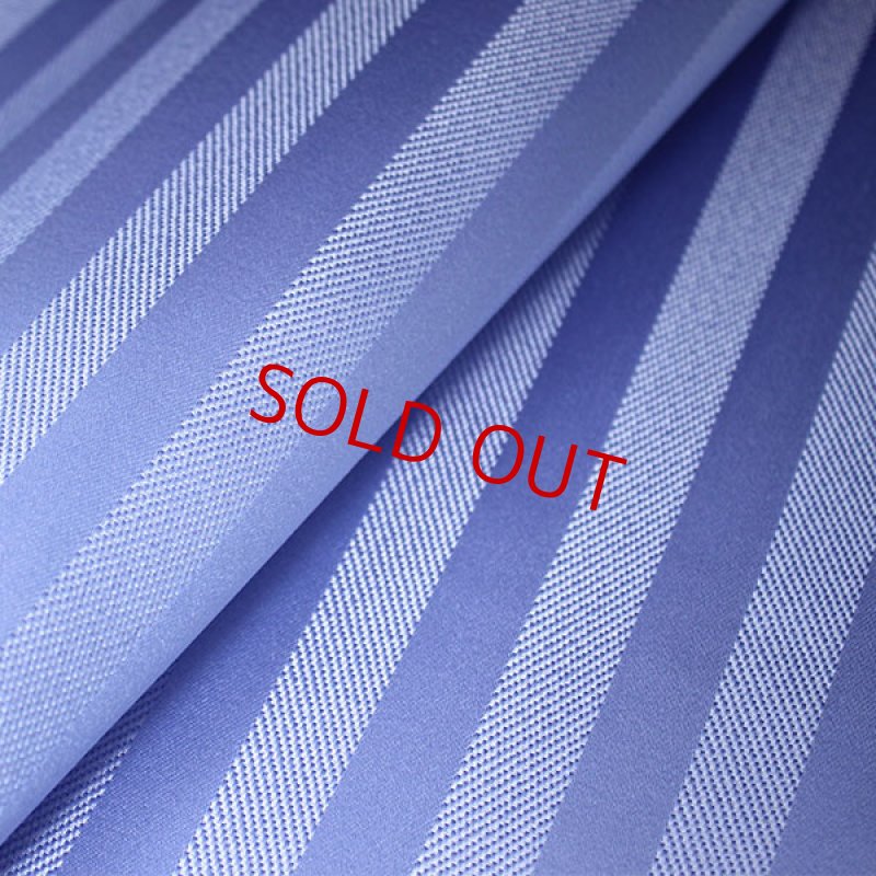 画像2: 単色ストライプ/ヒヤシンスブルー (2)