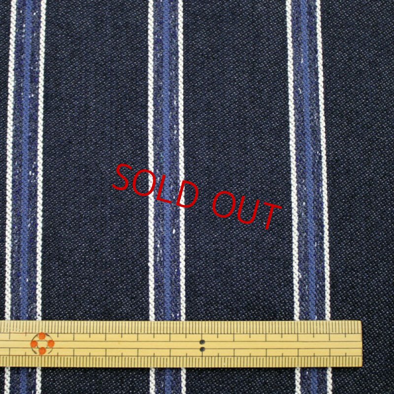 画像4: ネクタイ・キット/シルクウールのヤスラ織・インディゴブルー (4)