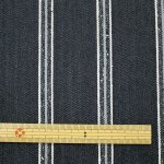 画像3: ネクタイ・キット/シルクウールのヤスラ織・ダークグレー(大剣幅.5cmのみ) (3)