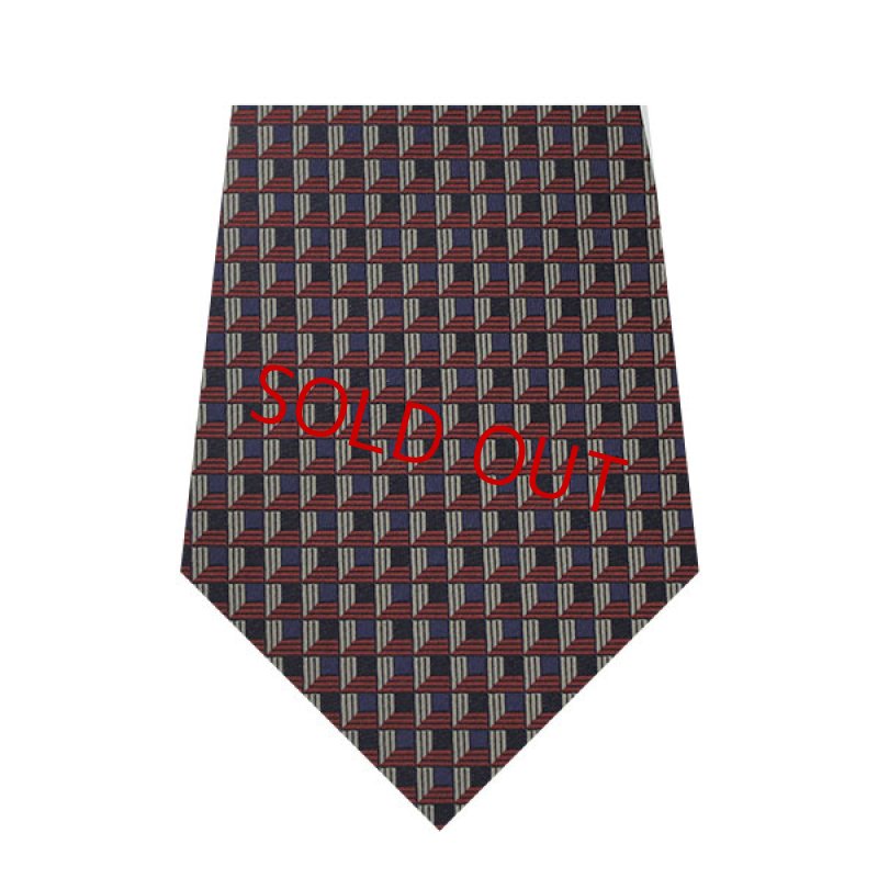 画像4: ネクタイ生地・幾何学模様/01 (4)