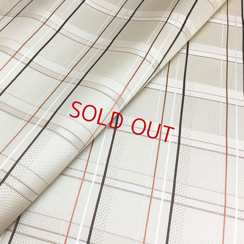 画像4: ネクタイキット/ライトベージュ・パターンチェック (4)