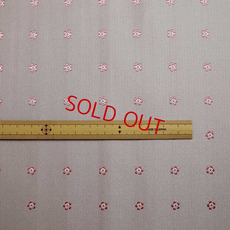 画像8: ネクタイキット/花小紋・ピンク×ミストグレー (8)