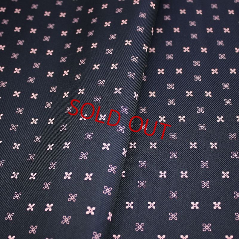 画像4: ネクタイキット/薄銅色の小紋柄 (4)