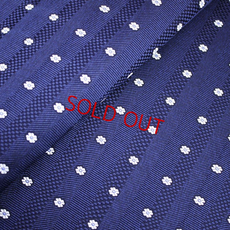 画像2: Sale生地/40%off：花小紋・パターンストライプ (2)