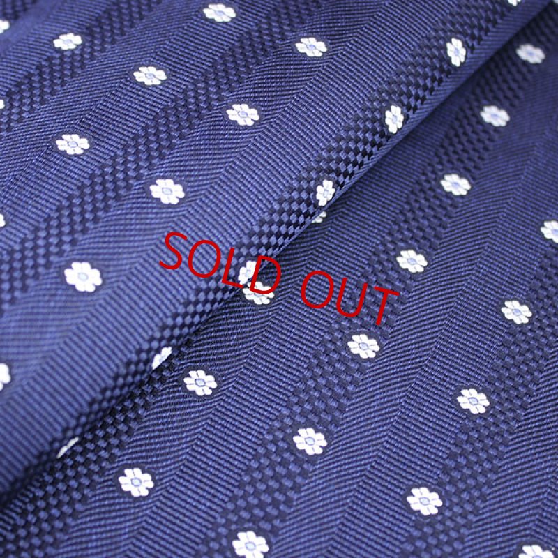 画像4: Sale生地/40%off：花小紋・パターンストライプ (4)