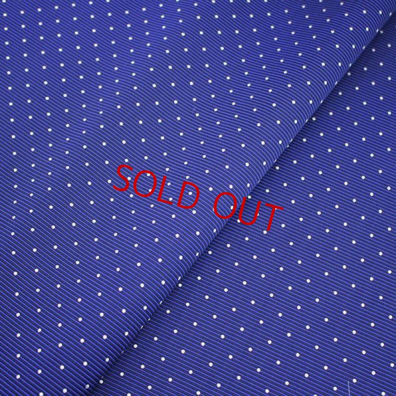 画像3: Sale生地/40%off：ブルー・ドット (3)
