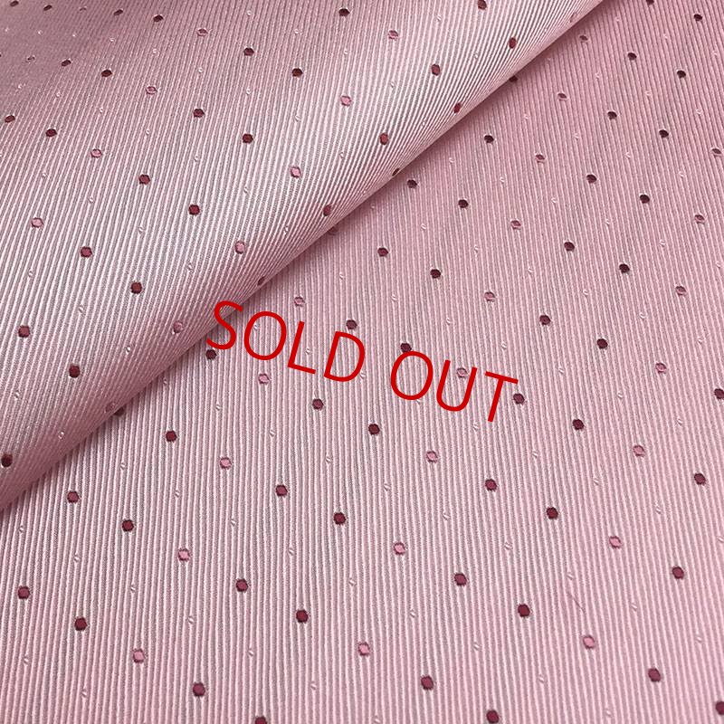 画像2: Sale生地/40%off：ピンク・ドット (2)