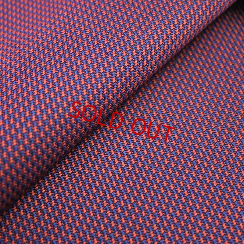 画像3: 千鳥ミニマムパターン/マルーン (3)