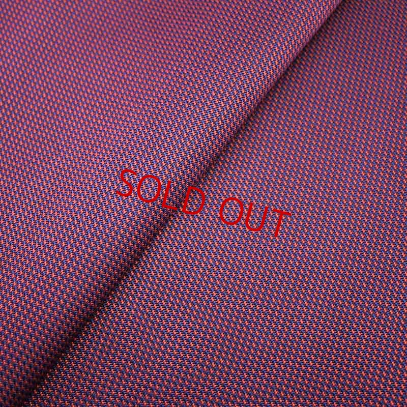 画像4: 千鳥ミニマムパターン/マルーン (4)