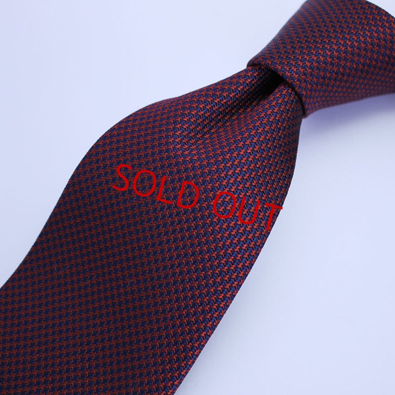 画像2: 千鳥ミニマムパターン/マルーン (2)