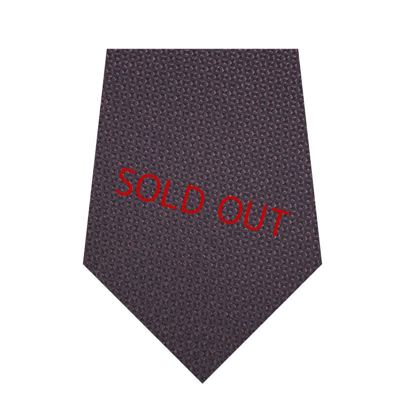 画像1: ネクタイキット/ソリッド・ダークブラウン (1)