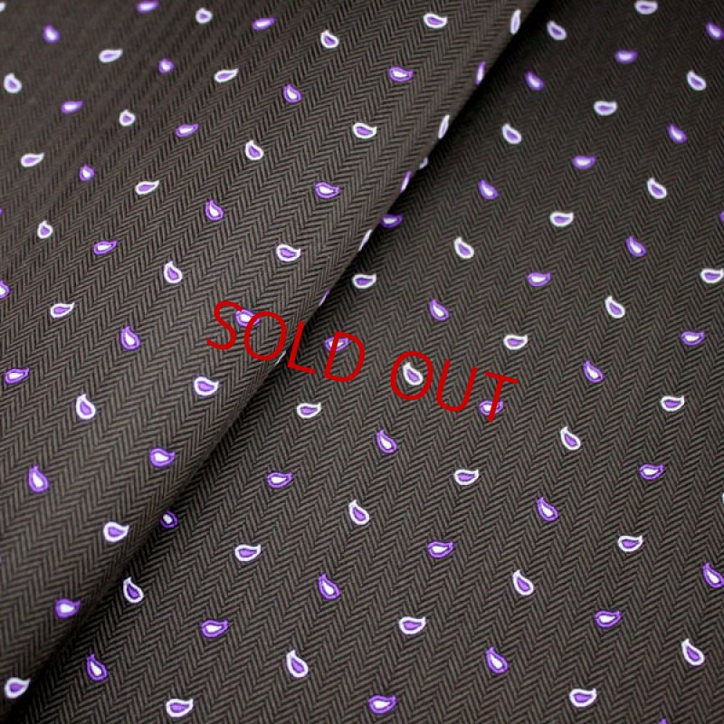 画像3: ペーズリー02/ブラウン (3)