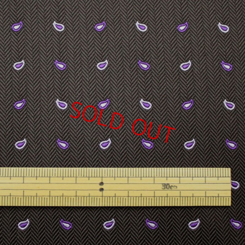 画像4: ペーズリー02/ブラウン (4)