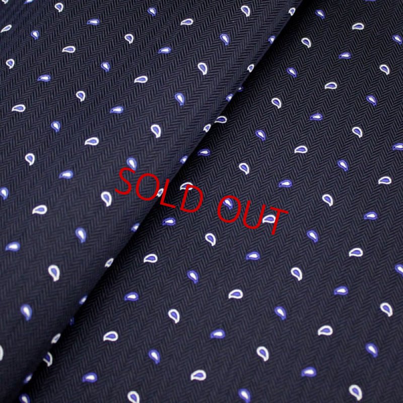 画像3: ペーズリー０２/ネイビー (3)